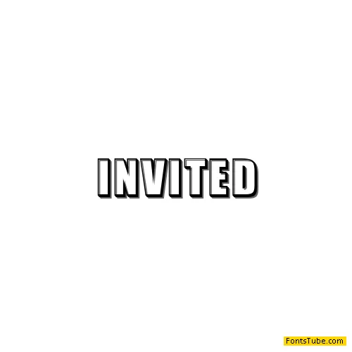 Invited Font