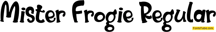 Mister Froggie Font