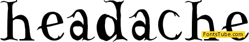 Tom's Headache Font