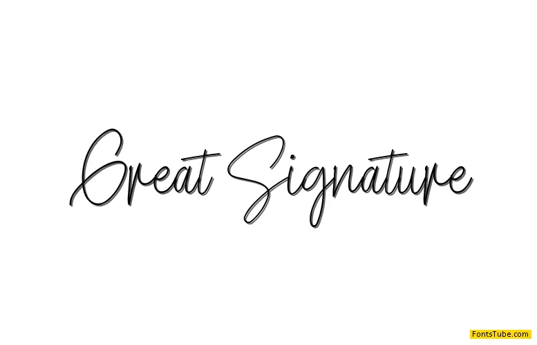 Great Signature