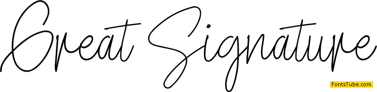 Great Signature