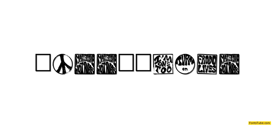 Hippy Stamp Font