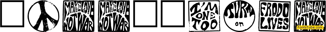 Hippy Stamp Font
