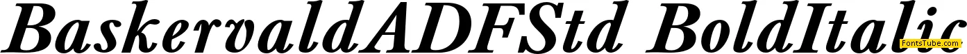 Baskervald ADF Std Font Family