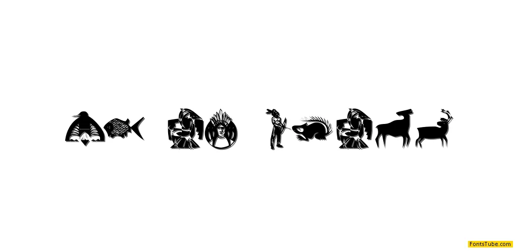 KR NA Dings Font