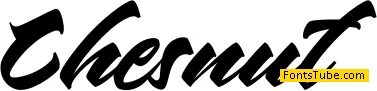 Chesnut Font