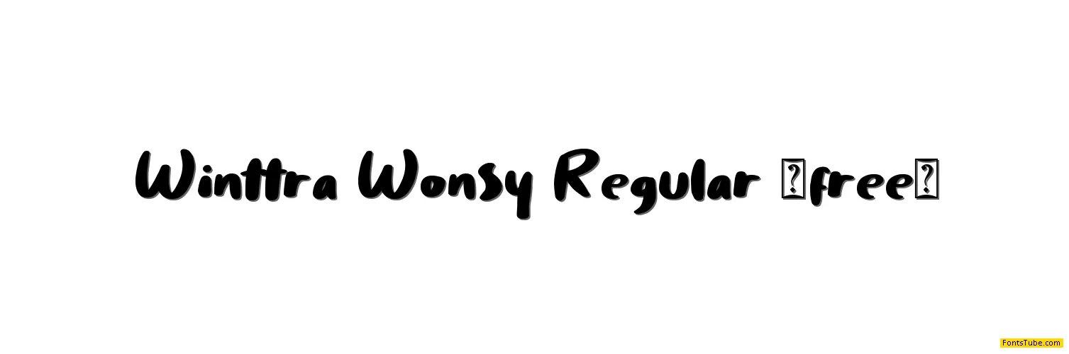 Winttra Wonsy Font