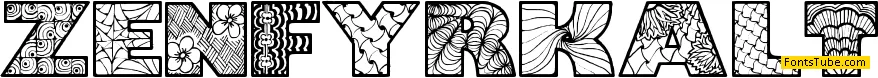 Zenfyrkalt Font