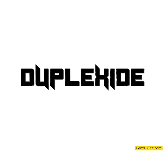 Duplexide Font