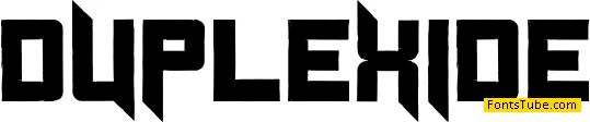 Duplexide Font