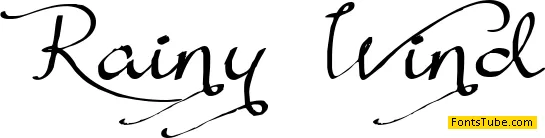Rainy Wind Font