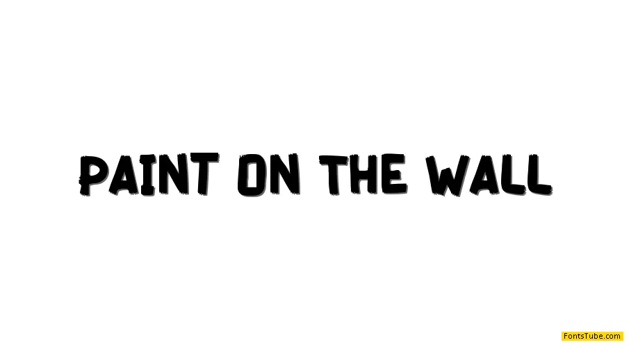 Paint On The Wall