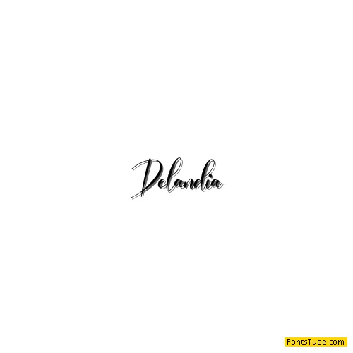 Delandia Font