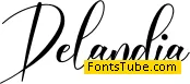 Delandia Font