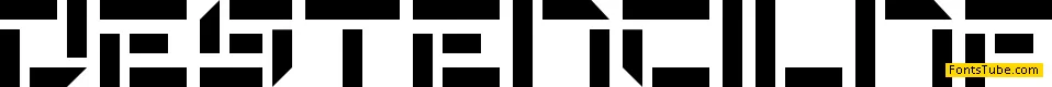 De Stencil NF Font