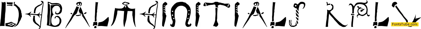 De Balme Initials
