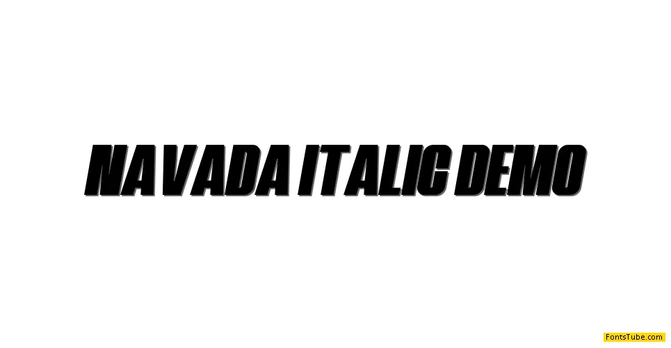 Navada Font Family
