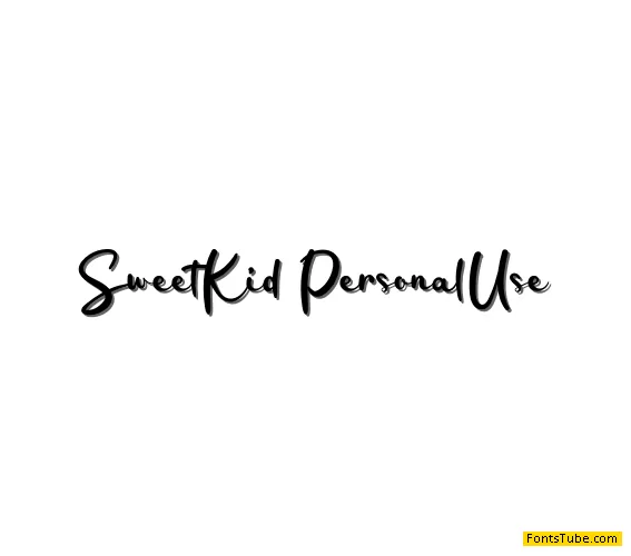 Sweet Kid Font