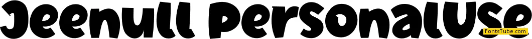 Jeenull Font