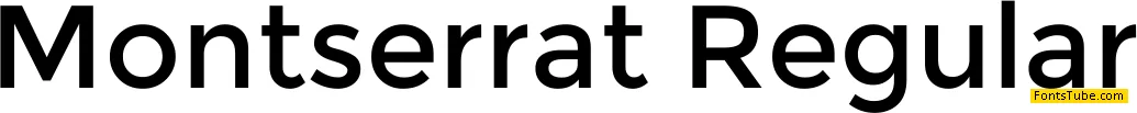 Montserrat Font Family