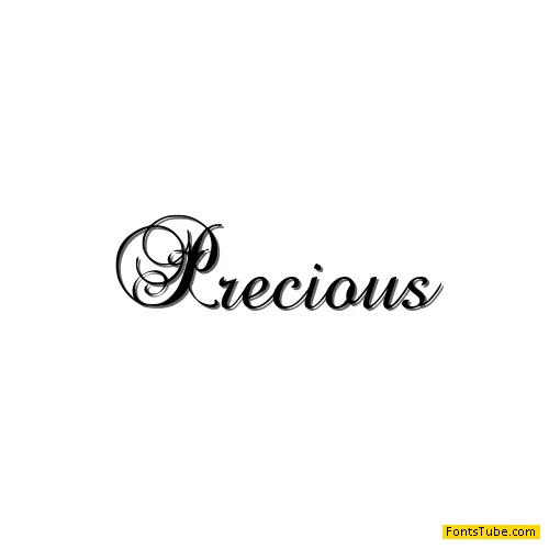 Precious Font