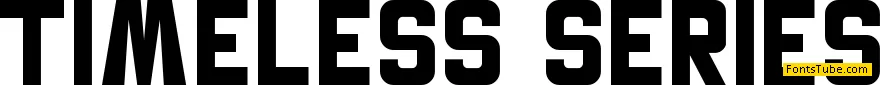 Timeless Series - Personal Use Font