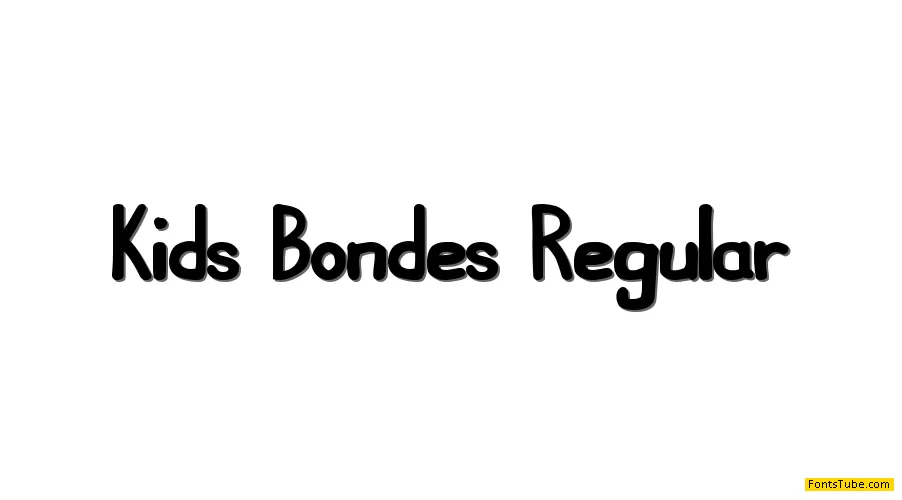 Kids Bondes Font