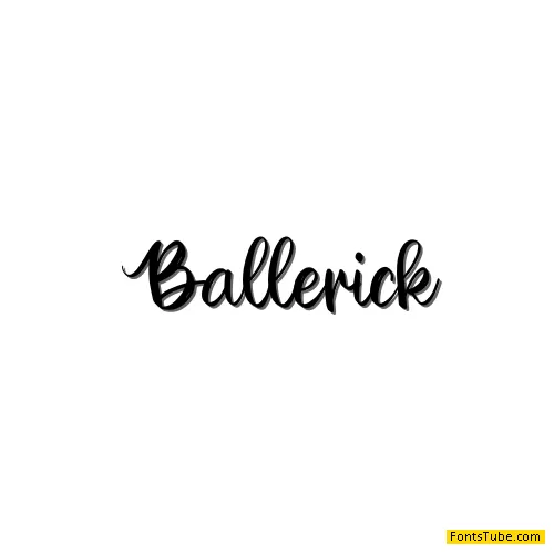 Ballerick Font