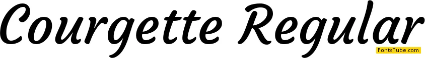 Courgette Font