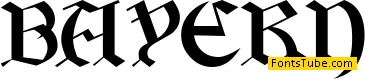 Bayern Font