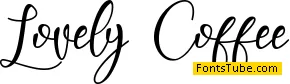 Lovely Coffee Font