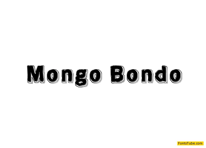 Mongo Bondo Font
