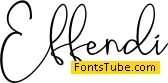 Effendi Font
