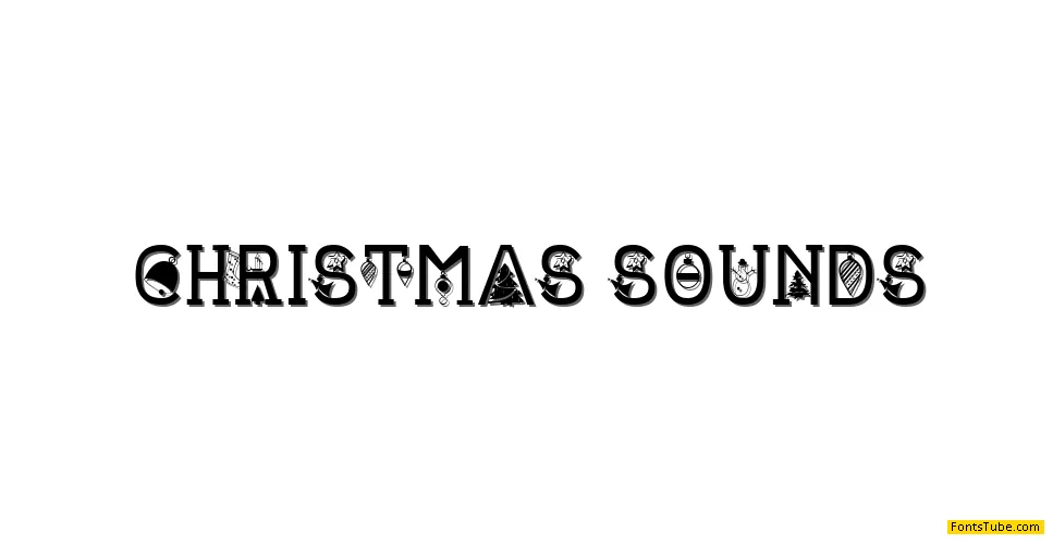 CHRISTMAS SOUNDS Font