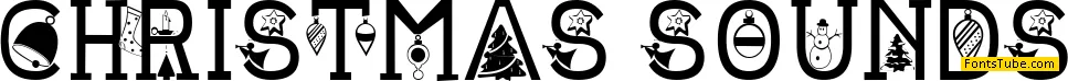CHRISTMAS SOUNDS Font