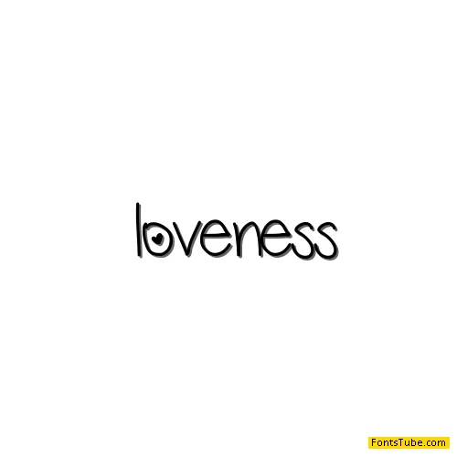 LoveNess Font