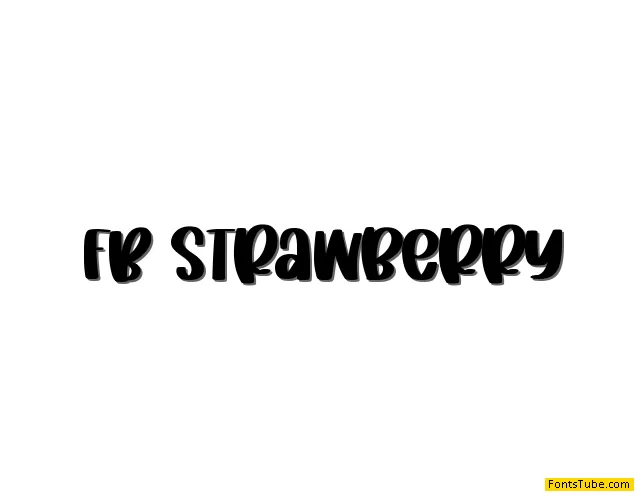 FB-Strawberry Font