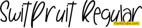 Swit Pruit Font