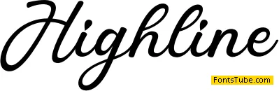highline Font