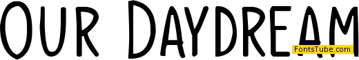 Our Daydream Font