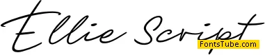 Ellie Script Font