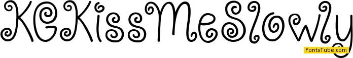 KG Kiss Me Slowly Font