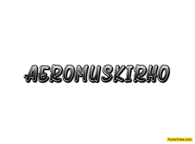 Aeromus Kirho Font