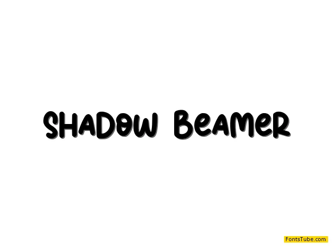 Shadow Beamer Font