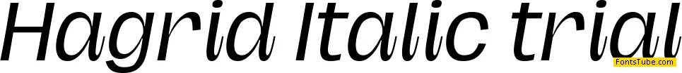 Hagrid Font Family