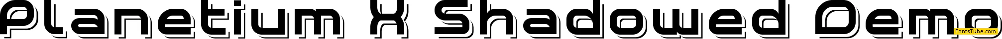Planetium-X Font Family