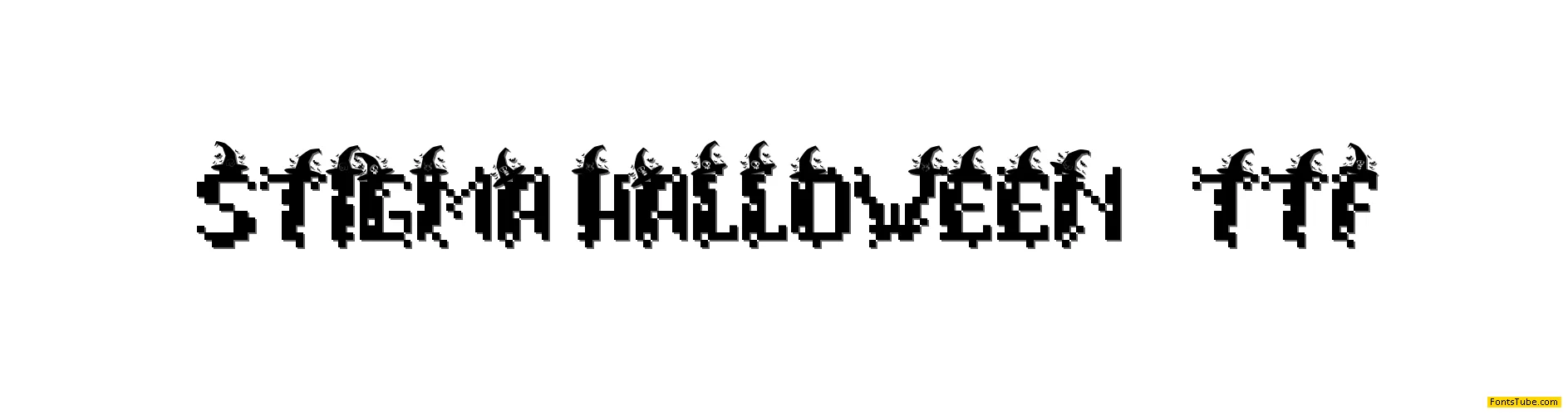 STIGMA HALLOWEEN Font Family