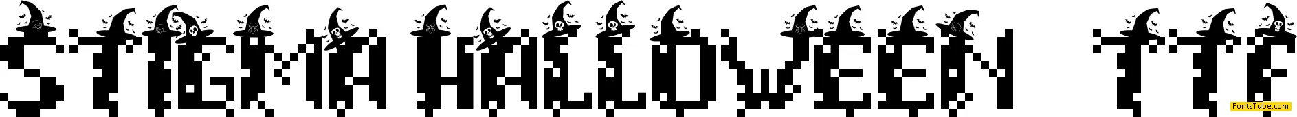 STIGMA HALLOWEEN Font Family