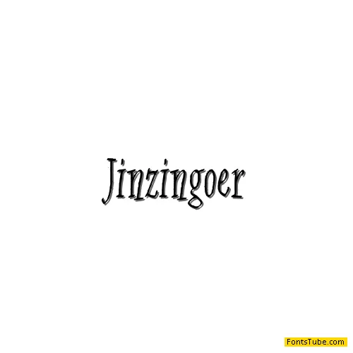 Jinzingoer Font