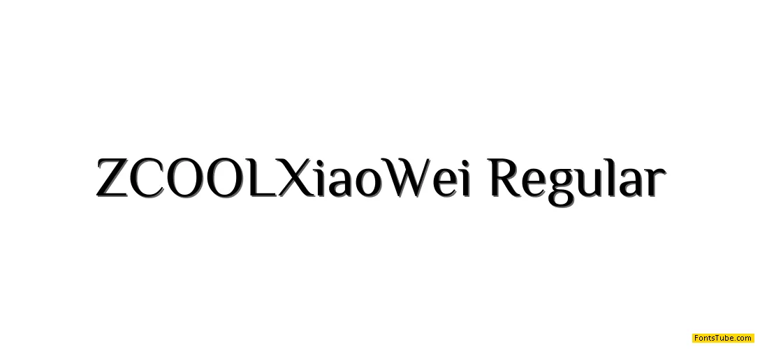 ZCOOL XiaoWei